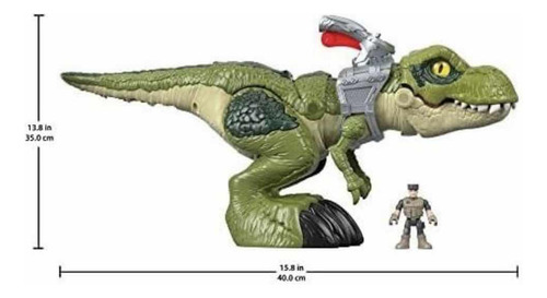 Nuevo Dinosaurio T-rex Jurassic Word Megamordida. Imaginext (Usado)