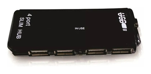 Hub 4 Puertos Netmak Nm-ac05 Hub Slim Usb 2.0 Portable