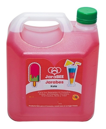 Imagen 4 de 6 de Esencias Para Raspados, Botella 4 Lit - L a $20875