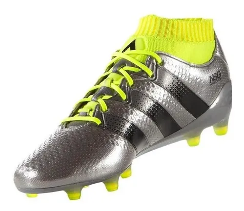 Tacos adidas Ace 16.1 Primeknit Fg Plateado