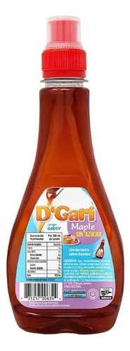 Jarabe Dgari Sabor Maple Sin Azucar 250ml Sugar Free