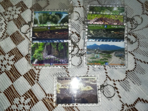 Llaveros Para Colocar Fotos De Cualquier Papel - P/unidad