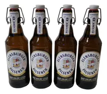Comprar 4 Cervezas Flensburger Pilsener Importada Alemania Swing Top