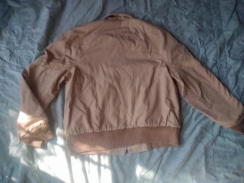 Campera Reversible De Corderoy Beige (Usado)