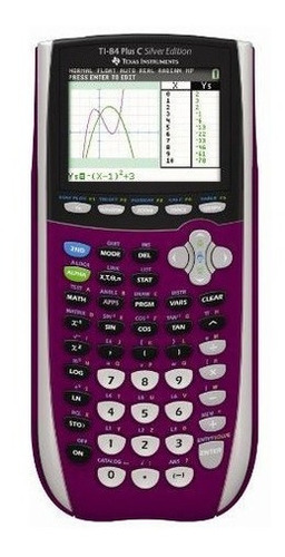 Calculadora Gráfica Texas Instruments Ti-84 Plus C Plata