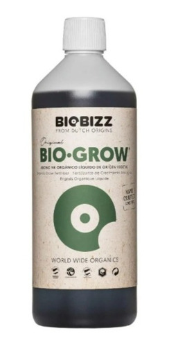 Biobizz Grow Fertilizante Orgánico Vegetativo 250 Cc 