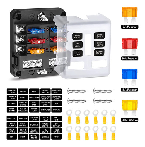 Último Bloque De Fusibles Marinos Mini De 6 Vías Bus ...