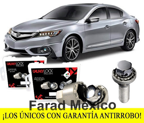 Birlos Seguridad Acura Ilx A-spec Envió Gratis