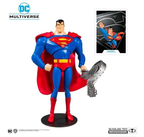 Figura - Superman Animated Series Mcfarlane Toys Dc Nuevo (Usado)