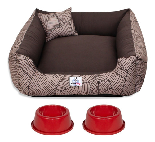 Caminha De Cachorro Cama Pet 80x80 Porte Grande Gg + Brinde