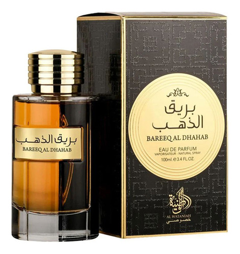 Perfume Bareeq Al Dhahab De Al Wataniah 100ml Edp Âmbar Eau De Parfum Masculino Original Novo Lacrado