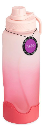 Garrafa Squeeze 1,1 Litros Guadalupe Topget - Rosa Claro