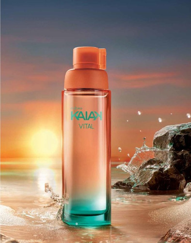 Imagem 3 de 4 de Kaiak Vital Feminino 100ml Deo Colônia Perfume Natura