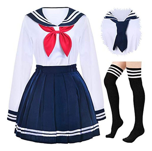 Disfraces Japonés Escuela Niñas Uniforme