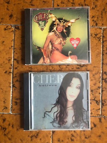 Cher Cd Take Me Home Cd Importado Y Cd Believe Precio X 2 Cd