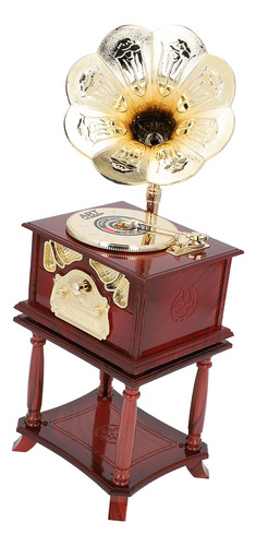 Gramófono Clockwork Music Exquisito Mecánico Retro