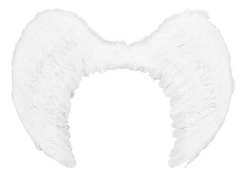 Asas De Anjo Traje De Halloween Traje Cosplay Asas Branco