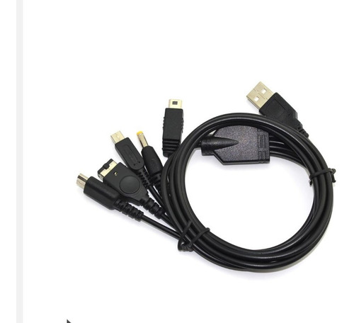 Cable Carga Para Nintendo Wii U, 3ds, N, D, S, L, Psp, Gba