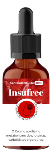 5 Insufree Original 30ml - Controle Natural. Envio Imediato.