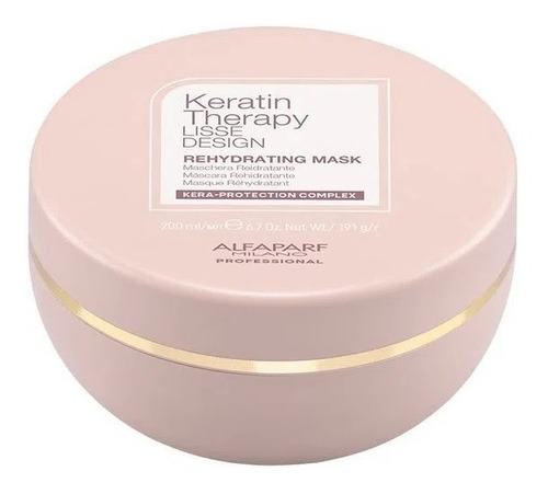 Mascarilla Keratin Rehydrating Capilar Lisse Desing Alfaparf