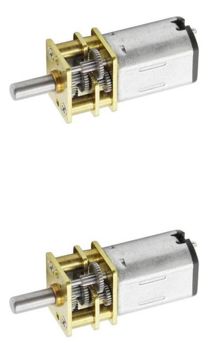 2 Piezas Con Reductor Micro Motor Mini Metal Velocidades