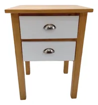 Comprar Mesa De Luz Recta Asia 50x40x72alt Madera Maciza Color Roble