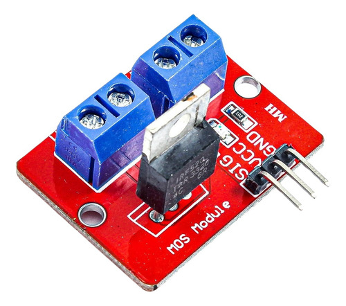 Módulo Dimmer Dc Mosfet Irf520 Pwm Arduino