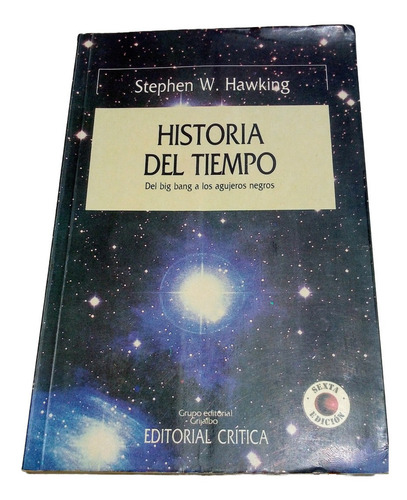 La Historia Del Tiempo Libro De Stephen W. Hawking (Usado)
