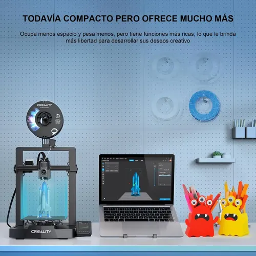 Impresora 3d Creality Ender 3 V3 Ke 500mm/s 220x220x240mm color gris ...