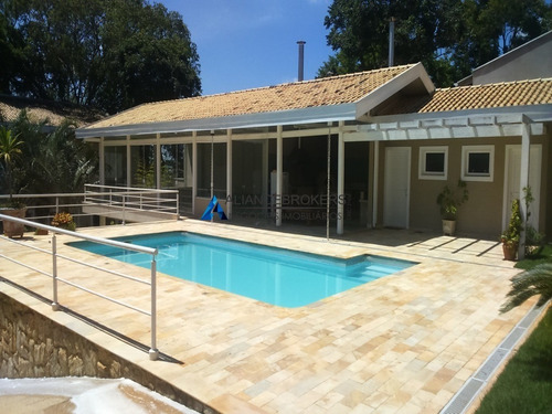 Chácara A Venda Com 1.154 M² De Terreno, Construção Total De 675,42 M² , Área De Lazer - Engordadouro - Ch00142 - 33898118