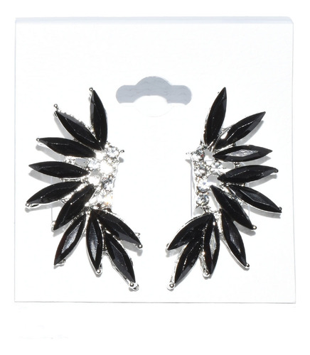 Aros Tresher Gema Piedra Elegante De Fiesta Noche