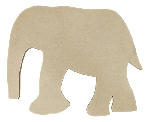 Mdf Elefante Figura Madera 9 Mm De Espesor Mosaiquismo
