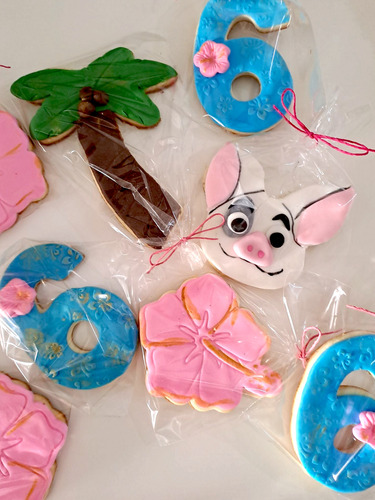 Torta Decorada Moana Sin Tacc Sin Gluten Celiacos