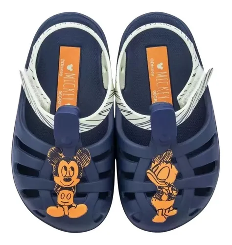 Sandália grendene sale mickey
