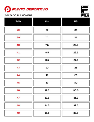 Zapatillas Fila Renno Classic Negro Hombre