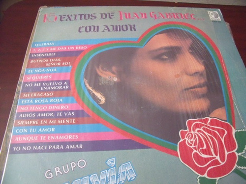 Lp 15 Exitos De Juan Gabriel Con Amor 