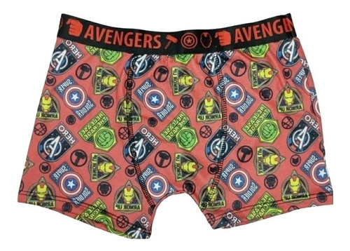 Calzoncillos Niño Boxer Avengers Vengadores Marvel Original 