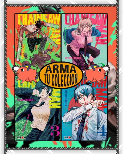 Chainsaw Man - Arma Tu Coleccion - Manga - Ivrea