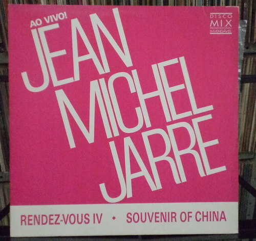 Jean Michel Jarre - Rendevous Iv  - Lp Mix  Novo