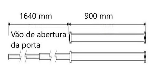 Imagem 3 de 6 de Slide-back Gmap4 Mola Pneúmatica Para Portas De Correr