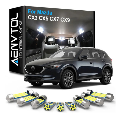 Kit De Led Completo Para Mazda Cx5 2013-2024 11 Piezas