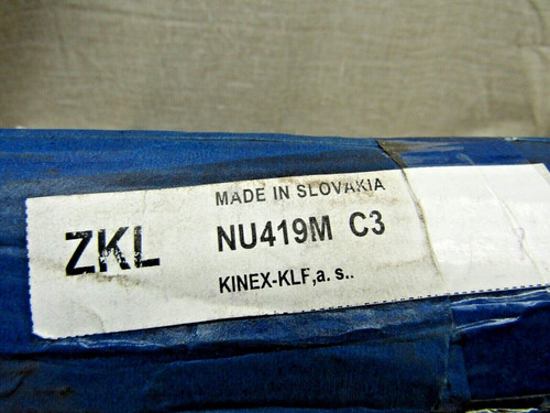 Zkl Nu419-m C3 95mm X 240mm X 55mm Cylindrical Roller Be Jje