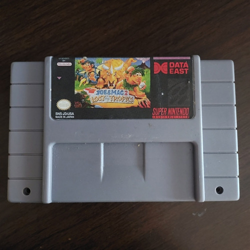 Joe E Mac 2 List In Tropics Super Nintendo Snes 