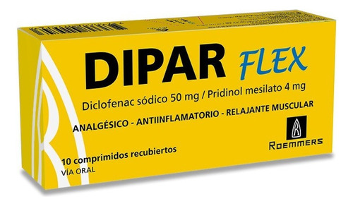 Dipar® Flex X 10 Comprimidos - Roemmers