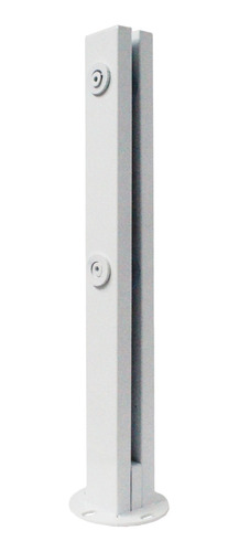 Coluna Torre Aço Inox 304 90cm (guarda-corpo) Branca