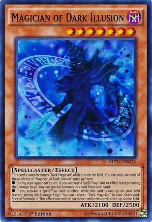 Mago De La Ilusión Oscura Super Raro Yugioh