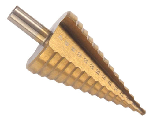 Broca De Cono Escalonado Hss, 4-42 Mm, 14 Tamaños
