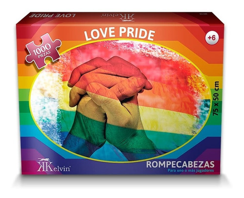 Rompecabezas 1000pzas Gde Love Pride
