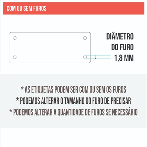 Etiquetas Couro Legítimo Personalizadas Cor Marrom 70un.
