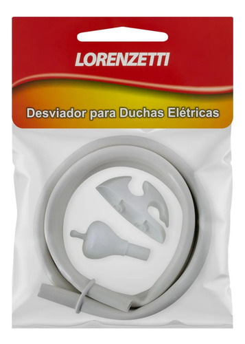 Desviador Completo Para Ducha Elétrica Lorenzetti Cor Branco